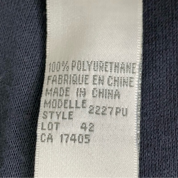 Conrad C Women’s Black Faux Leather Lined Full Zipper Jacket Size 4 Petite NEW - Picture 7 of 7